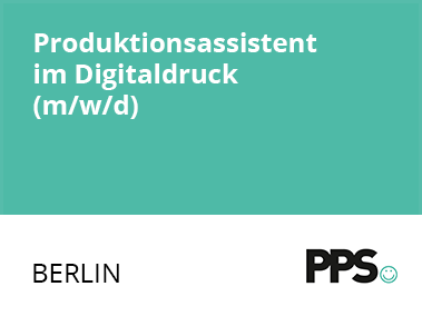 Produktionsassistent im Digitaldruck (m/w/d)