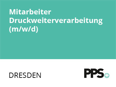 Mitarbeiter Druckweiterverarbeitung (m/w/d)