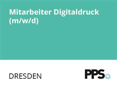 Mitarbeiter Digitaldruck (m/w/d)